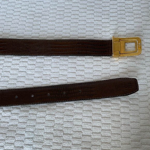 Pierre Cardin Reversible Belt Size 40 Unisex Brown/Black - Picture 8 of 15